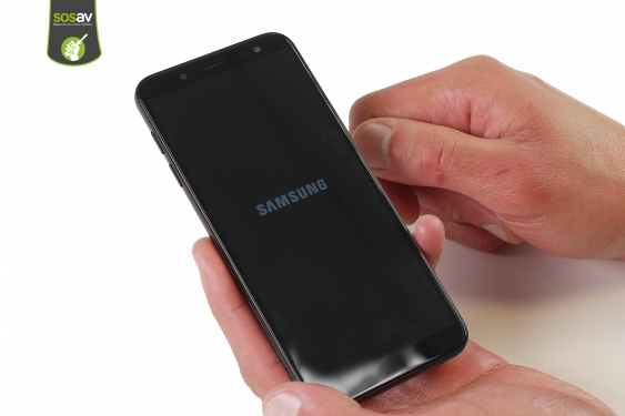 Guide photos remplacement batterie Galaxy J6 (Etape 1 - image 4)