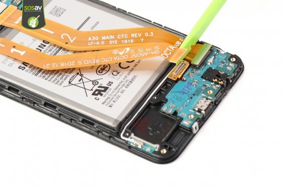 Guide photos remplacement batterie Galaxy A30 (Etape 11 - image 4)