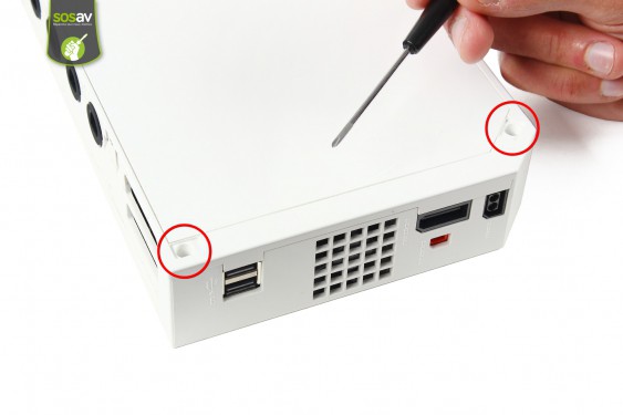 Guide photos remplacement câble d'alimentation du lecteur dvd Nintendo Wii (Etape 10 - image 4)