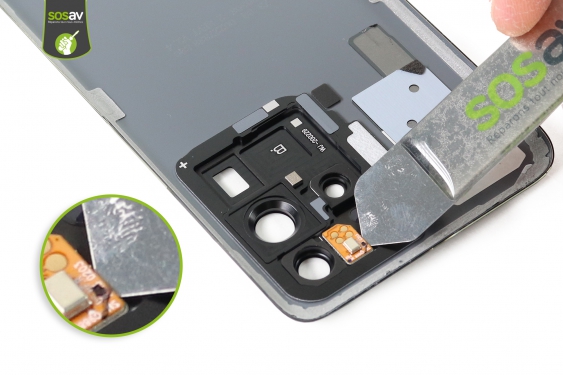 Guide photos remplacement vitre arrière & micro secondaire Galaxy S20 Ultra (Etape 8 - image 1)