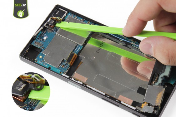 Guide photos remplacement ecran tactile / lcd Xperia Z5 (Etape 24 - image 3)