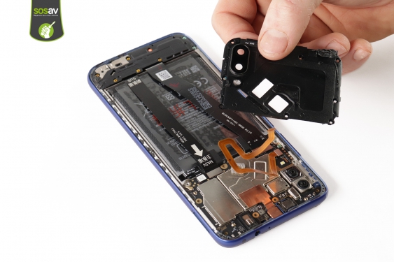 Guide photos remplacement nappe de liaison connecteur de charge Xiaomi Redmi 7 (Etape 11 - image 1)