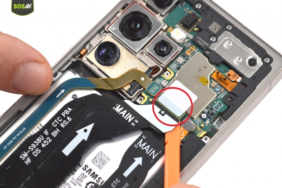 Guide photos remplacement batterie Galasy S25 Ultra (Etape 7 - image 4)