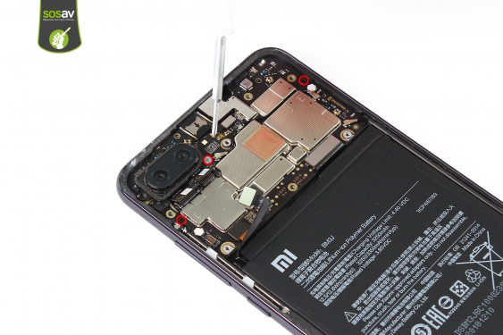 Guide photos remplacement haut-parleur interne Xiaomi Mi 8 Lite (Etape 12 - image 1)
