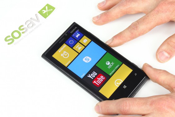 Guide photos remplacement ecran complet Lumia 920 (Etape 1 - image 1)