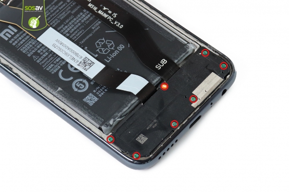 Guide photos remplacement ecran Redmi Note 8T (Etape 24 - image 1)
