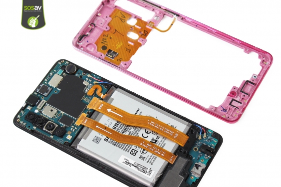 Guide photos remplacement haut-parleur interne Galaxy A9 (2018) (Etape 11 - image 1)