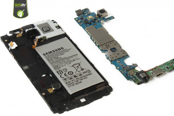 Guide photos remplacement connecteur de charge Galaxy A3 (Etape 26 - image 2)