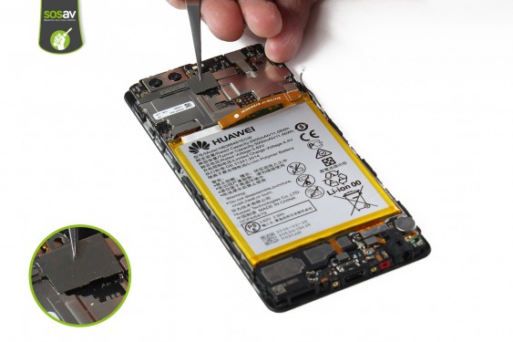 Guide photos remplacement carte mère Huawei P9 (Etape 15 - image 1)