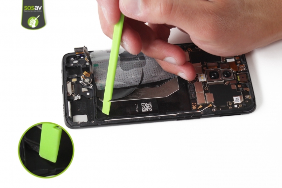 Guide photos remplacement connecteur de charge OnePlus 6 (Etape 25 - image 3)