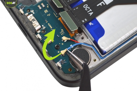Guide photos remplacement connecteur de charge Galaxy A26 (Etape 7 - image 3)