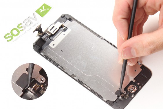 Guide photos remplacement ecran complet assemblé iPhone 6 (Etape 11 - image 2)