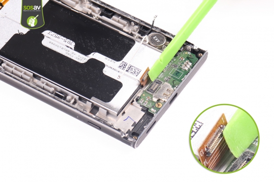 Guide photos remplacement connecteur de charge Xperia XA1 Ultra (Etape 13 - image 2)