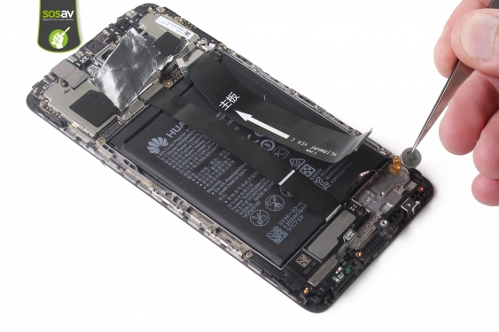 Guide photos remplacement vibreur Huawei Mate 9 (Etape 18 - image 2)