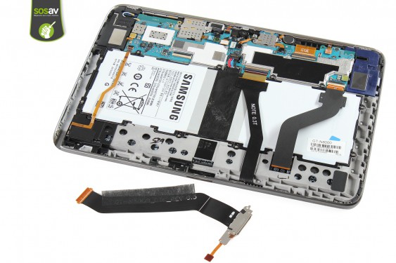 Guide photos remplacement connecteur de charge Galaxy Note 10.1 (Etape 13 - image 1)