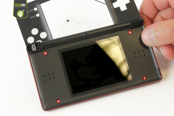 Guide photos remplacement coque supérieure Nintendo DS Lite (Etape 31 - image 1)