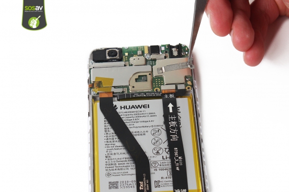 Guide photos remplacement batterie Huawei Y6 2018 (Etape 7 - image 3)