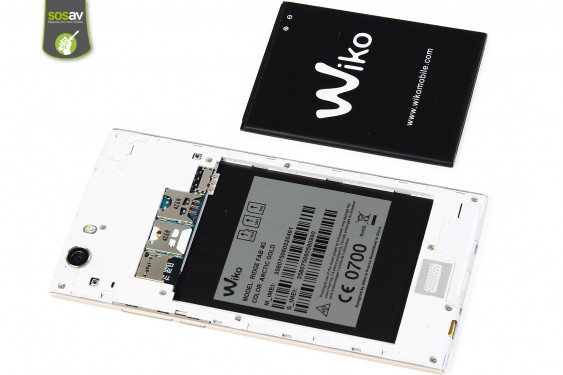 Guide photos remplacement nappe du connecteur de charge Wiko Ridge Fab 4G (Etape 3 - image 4)