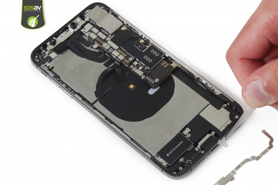 Guide photos remplacement haut-parleur externe / taptic engine iPhone XS Max (Etape 19 - image 2)