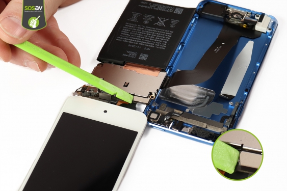 Guide photos remplacement bloc carte mère & batterie iPod Touch 7 (Etape 14 - image 3)