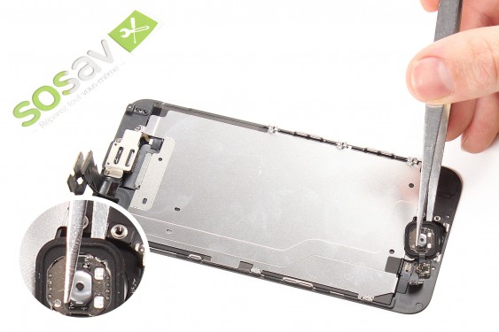 Guide photos remplacement ecran complet assemblé iPhone 6 (Etape 14 - image 1)