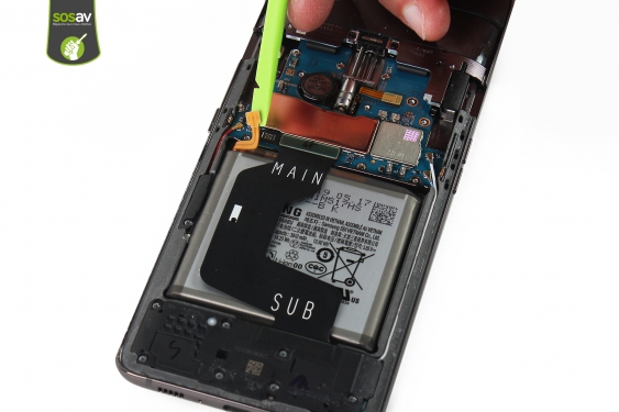 Guide photos remplacement nappe de liaison connecteur de charge Galaxy A80 (Etape 11 - image 2)