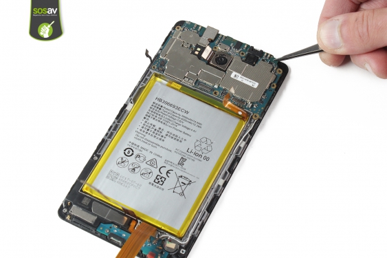 Guide photos remplacement haut-parleur interne Huawei Mate 8 (Etape 17 - image 1)