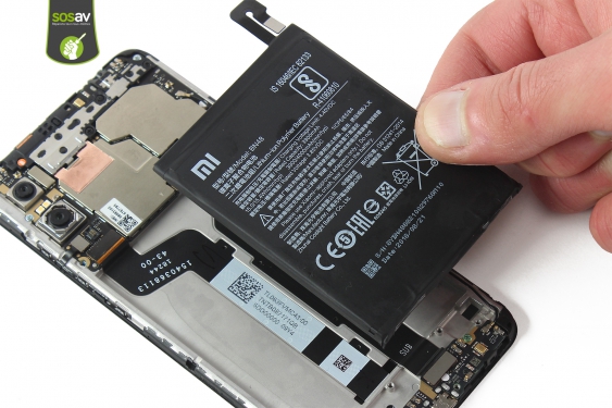 Guide photos remplacement nappe connecteur de charge Redmi Note 6 Pro (Etape 17 - image 3)
