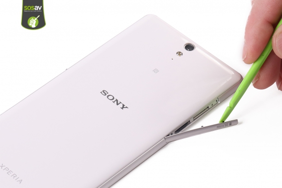 Guide photos remplacement ecran Xperia C5 Ultra (Etape 2 - image 3)