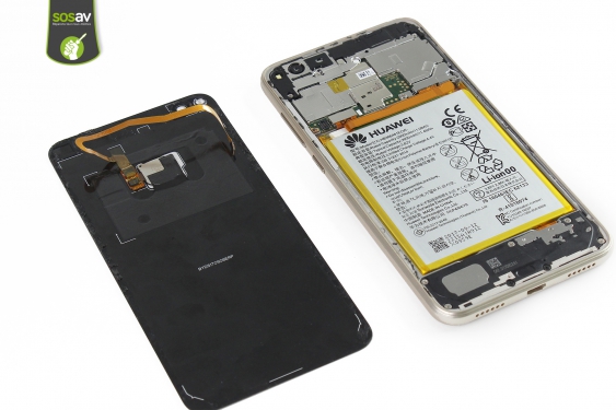Guide photos remplacement batterie Huawei P8 Lite 2017 (Etape 11 - image 1)