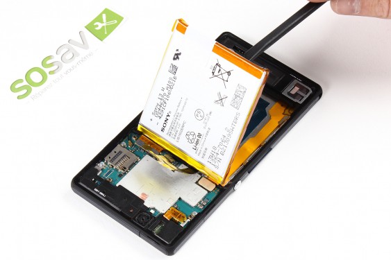 Guide photos remplacement batterie Xperia Z (Etape 8 - image 4)