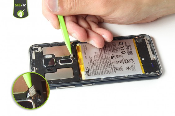 Guide photos remplacement batterie Asus Zenfone 3 (Etape 11 - image 4)