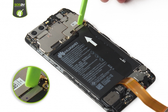 Guide photos remplacement batterie Huawei P10 (Etape 13 - image 3)