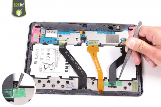 Guide photos remplacement nappe de liaison de l'écran lcd  (Etape 6 - image 1)