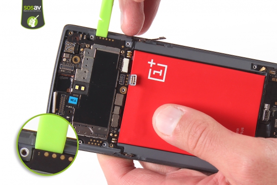 Guide photos remplacement haut-parleur interne OnePlus One (Etape 19 - image 1)