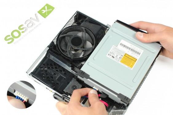 Guide photos remplacement ventilateur Xbox 360 S (Etape 33 - image 2)