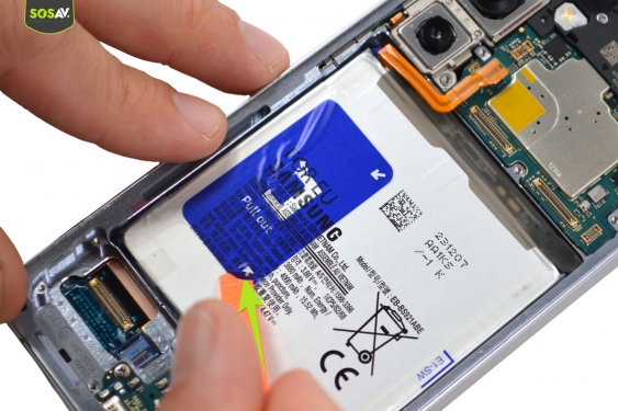 Guide photos remplacement connecteur de charge Galaxy S24 (Etape 7 - image 1)