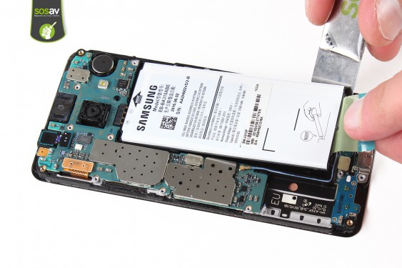 Guide photos remplacement haut-parleur interne Samsung Galaxy A3 2016 (Etape 12 - image 2)