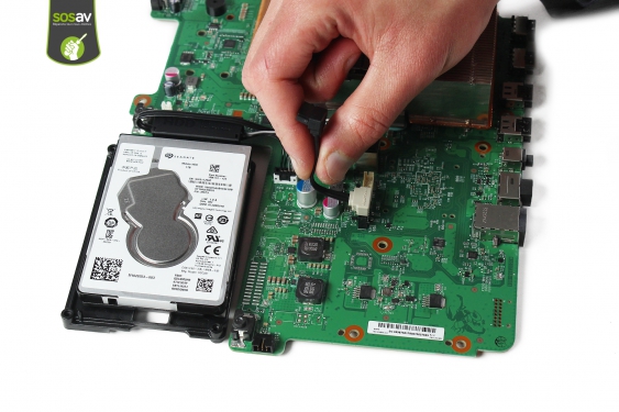 Guide photos remplacement câbles alimentation et données du lecteur optique Xbox One X (Etape 28 - image 1)