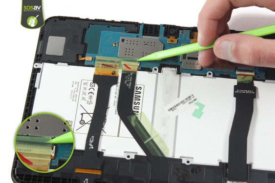 Guide photos remplacement batterie Galaxy Tab 4 10.1 (Etape 7 - image 1)
