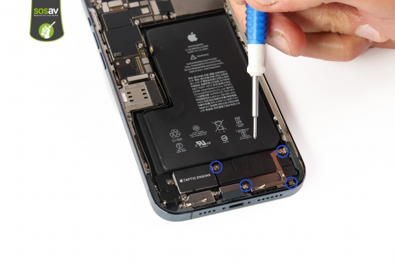 Guide photos remplacement haut-parleur externe iPhone 12 Pro Max (Etape 14 - image 1)