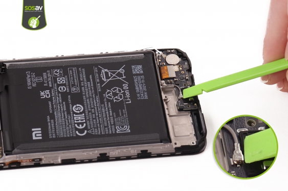 Guide photos remplacement connecteur de charge Redmi Note 10 5G (Etape 14 - image 3)