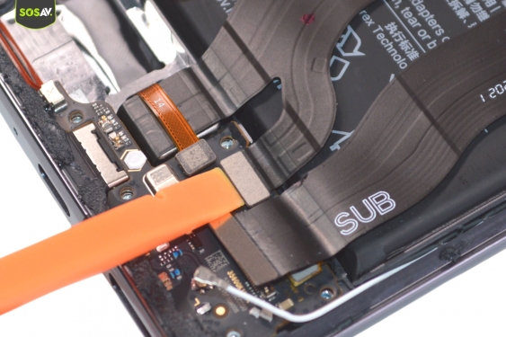 Guide photos remplacement connecteur de charge Xiaomi Mi 11 Ultra (Etape 10 - image 3)