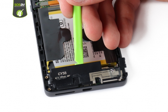 Guide photos remplacement connecteur de charge Xperia E5 (Etape 10 - image 3)