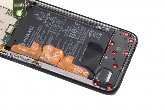 Guide photos remplacement haut-parleur externe & vibreur Huawei P40 Lite (Etape 10 - image 1)
