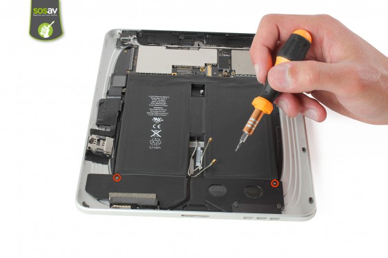 Guide photos remplacement haut-parleur externe iPad 1 3G (Etape 15 - image 1)