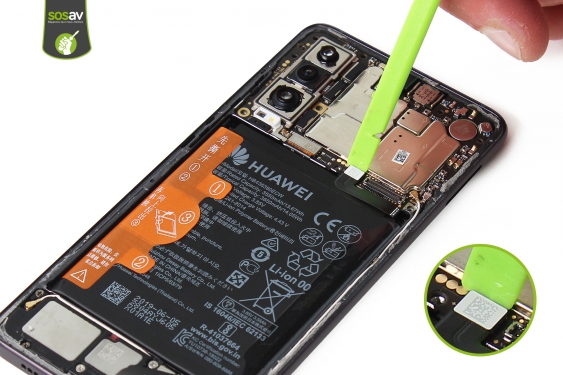 Guide photos remplacement batterie Huawei P30 (Etape 11 - image 3)