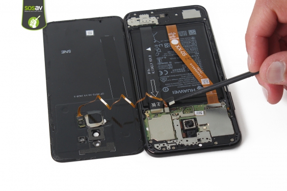 Guide photos remplacement vitre arrière Huawei Mate 20 Lite (Etape 11 - image 2)