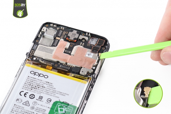 Guide photos remplacement haut-parleur interne Oppo A72 (Etape 24 - image 3)