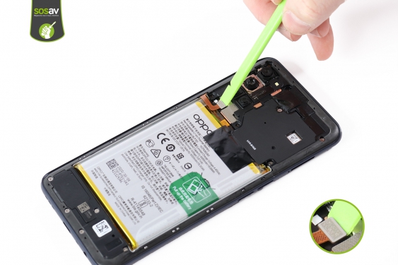 Guide photos remplacement batterie Oppo A72 (Etape 9 - image 1)
